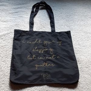 Soft satin reusable tote